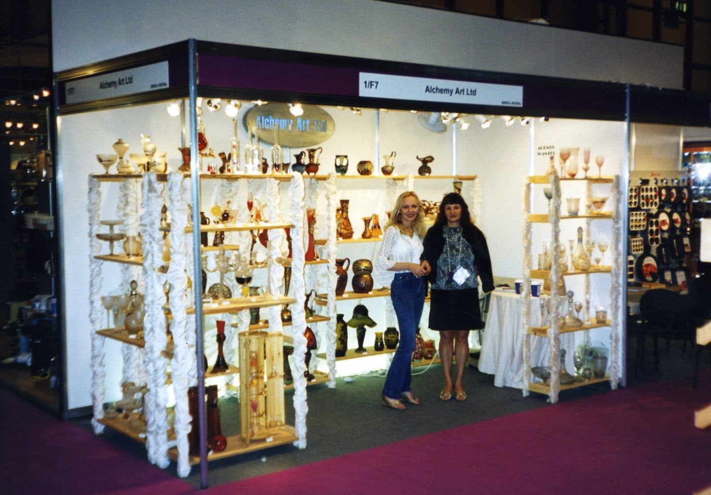 Mady at her market stall